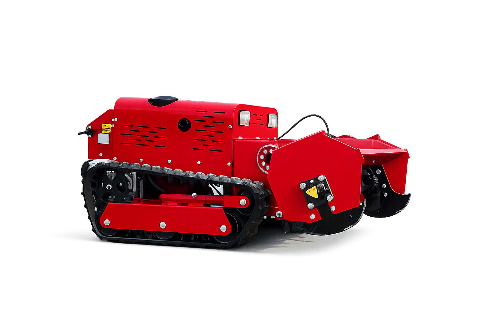 PAF1000 Air-Cooled 764cc Twin Cylinder OHV 27HP Petrol Engine Remote Control Flail Head Mulcher