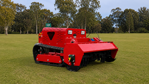 PAF1000 Air-Cooled 764cc Twin Cylinder OHV 27HP Petrol Engine Remote Control Flail Head Mulcher